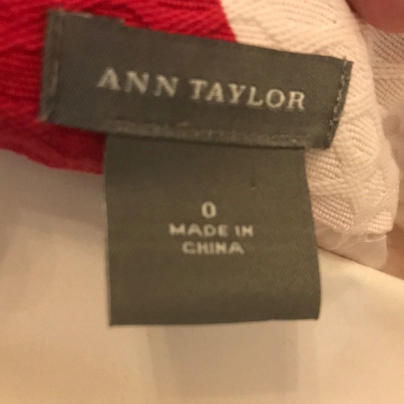 Sleeveless Rose Print A Line Dress by Ann Taylor - Picture 5 of 5